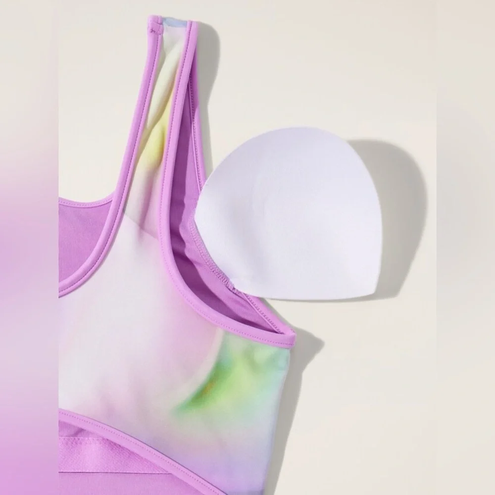 NWT Athleta Girl Cutout One piece Swimsuit Size S/7